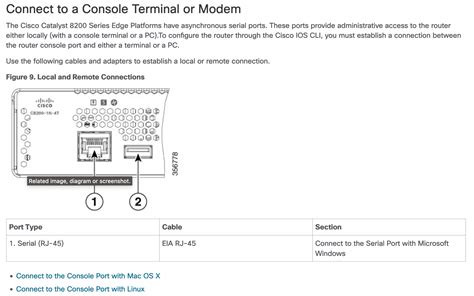 Catalyst 8200 Edge Router, How to use the USB port for console .